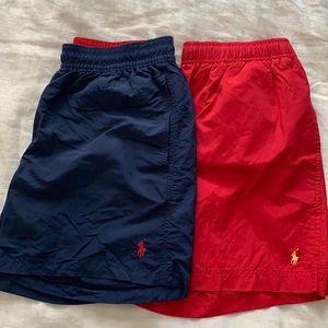Lot of 2 polo swim trunks